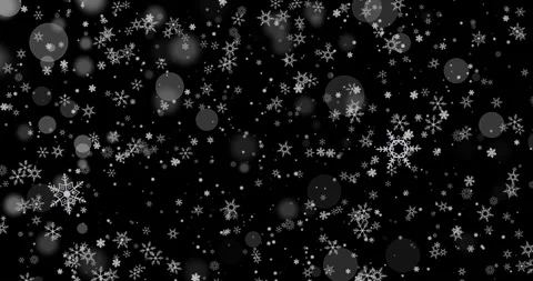 A beautiful looping animation showcasing a serene winter scene with delicate Stock Footage 320292794