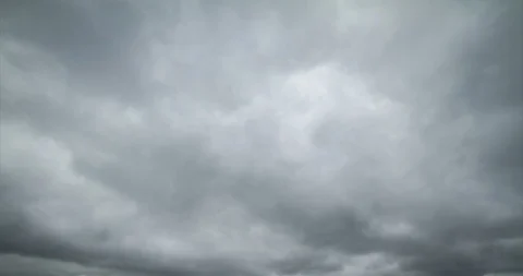 Beautiful Low Sky clouds. Nature weather background Stock Footage 113400667
