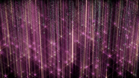 Beautiful luminous falling particles. 4K background. Stock Footage 129994834