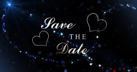 Beautiful luxurious royal Save The Date wedding marriage announcement bg. E.. Stock Illustration