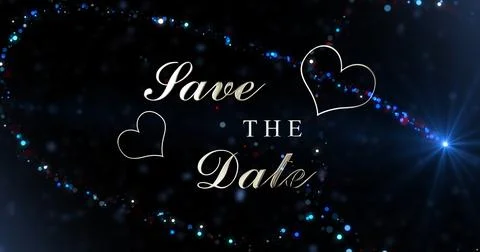 Beautiful luxurious royal Save The Date wedding marriage announcement bg. E.. Stock Illustration