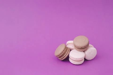 Beautiful macarons Stock Photos