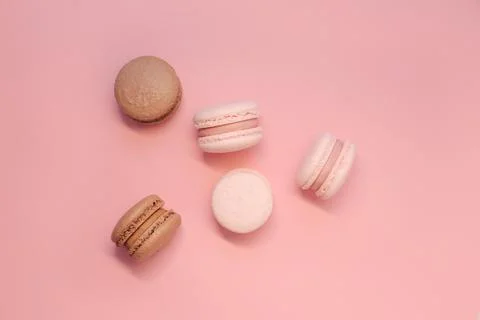 Beautiful macarons Stock Photos