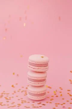 Beautiful macarons Stock Photos