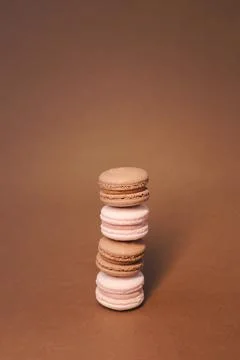 Beautiful macarons Stock Photos