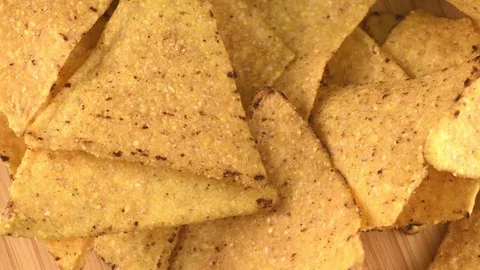 Beautiful macro of tortillas Stock Footage 101313254