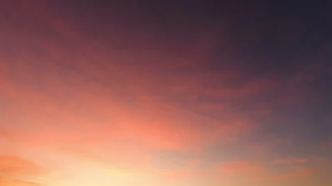 Beautiful magic hour sky at evening Video stock 147733713