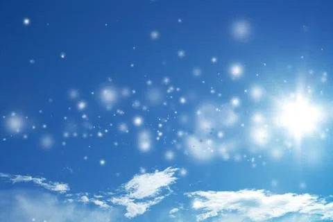 Beautiful magic sky Stock-Illustration