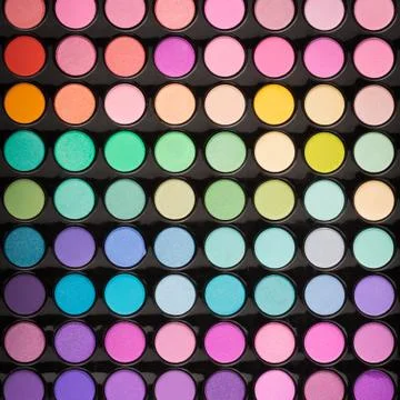 Beautiful makeup background Stock Photos
