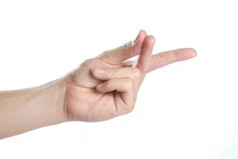 Beautiful man hand for snap feeling Stock Photos