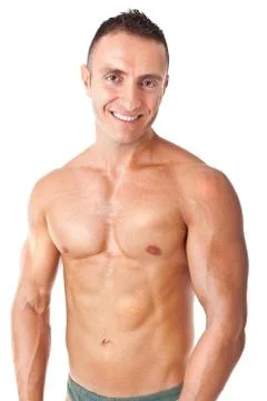 Beautiful man Stock Photos