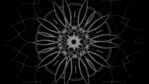 Beautiful mandala background - seamless looping (FULL HD) Video stock 93278458
