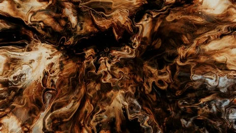 Beautiful Marble waves Sand stone liquid water waves ripples liquid paint. 4K Stock Footage 287638923