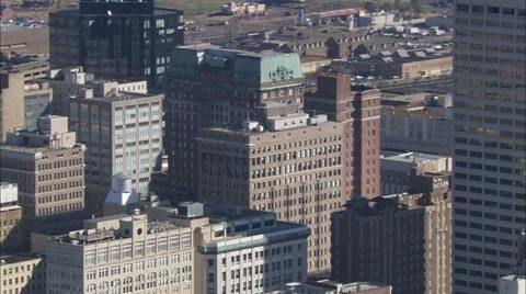 Beautiful Memphis Skyline Stock Footage 39802689