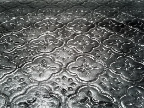 Beautiful metal surface Stock Photos
