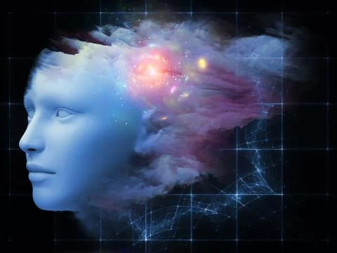 Beautiful Mind Stockillustratie
