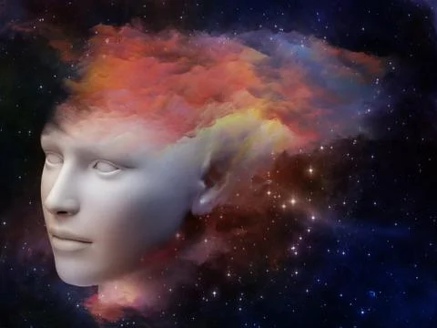 Beautiful Mind Stockillustratie