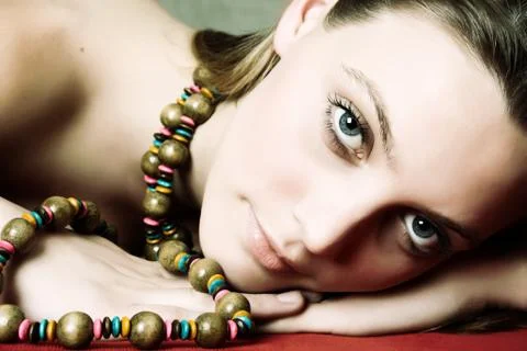 Beautiful model Stock Photos