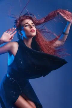 Beautiful model Stock Photos