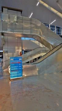 Beautiful modern world class interior architecture of Sir M Visvesvaraya Te.. Stock Photos