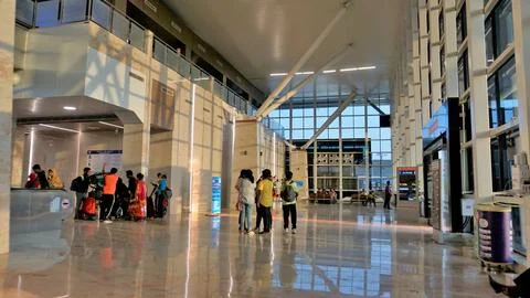 Beautiful modern world class interior architecture of Sir M Visvesvaraya Te.. Stock Photos
