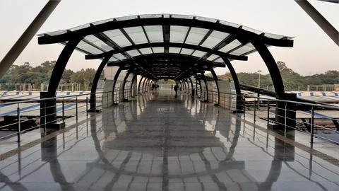 Beautiful modern world class interior architecture of Sir M Visvesvaraya Te.. Stock Photos