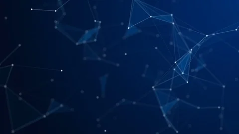 Beautiful molecule background Stock Footage 88745136