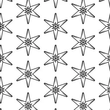 Beautiful monochromatic symmetrical designs on solid sheet of wallpaper 스톡 일러스트