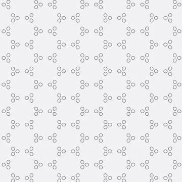 Beautiful monochromatic symmetrical designs on solid sheet of wallpaper Illustrazione stock