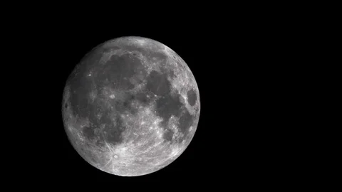 Beautiful moon night Stock Footage 100149726
