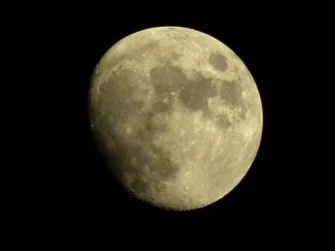 A beautiful Moon Stockfoto's