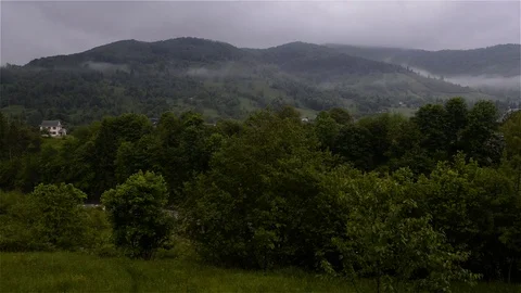 Beautiful morning view Stock Footage 76239594
