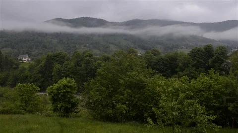 Beautiful morning view Stock Footage 76270468