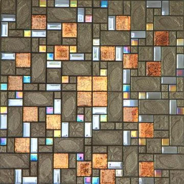 Beautiful mosaic Stock Photos