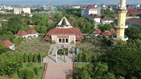 Beautiful mosque Stock Footage 240817875