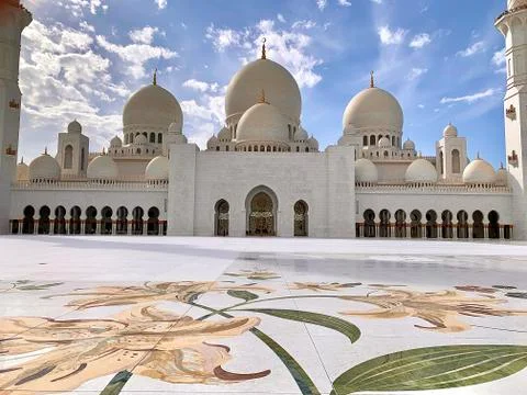 The beautiful mosque in the world Stock Photos