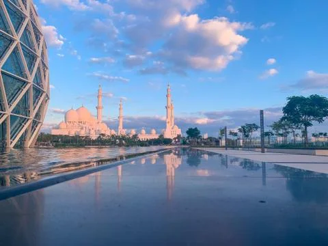The beautiful mosque in the world Stock Photos