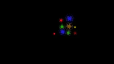 A Beautiful Motion Graphic Design with light it reflected slowly Stock Footage 320245647
