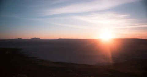 Beautiful Motion Time Lapse Dawn, Alvord Desert Playa, Oregon Vidéo 65277373