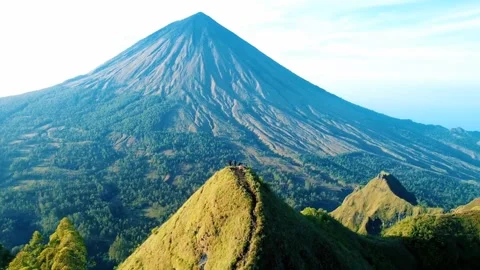 Beautiful mountain a flores Stock Footage 244298879