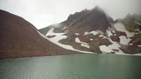 Beautiful mountain lake Stock Footage 59511973