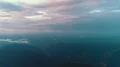 The beautiful mountain landscape on the foggy background 4k or 4k+ Resolution