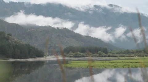 Beautiful mountain landscape Stock Footage 21221174
