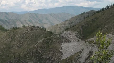 Beautiful mountain landscape Stock Footage 21368333