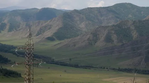 Beautiful mountain landscape Stock Footage 21368555