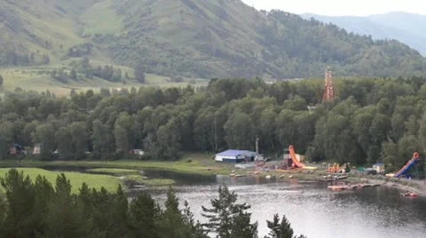 Beautiful mountain landscape Stock Footage 21368655