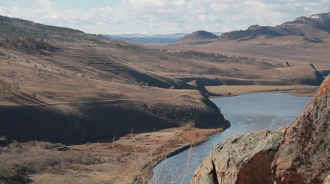 Beautiful mountain landscape 動画素材 32350104