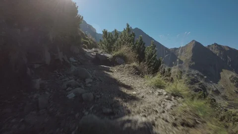 Beautiful Mountain Landscape Stock Footage 95495998