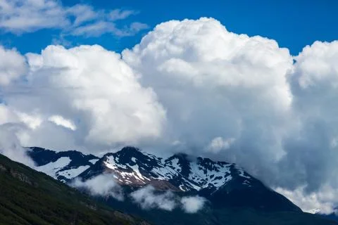 Beautiful mountain landscape of Patagonia. Argentina Stock Photos