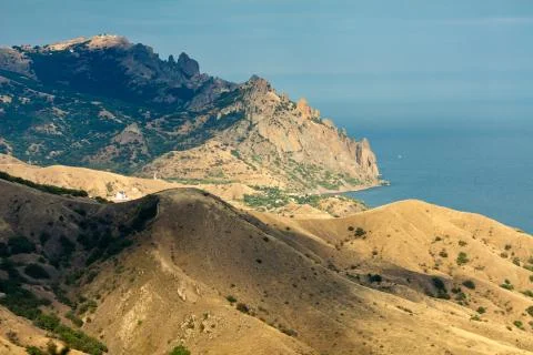Beautiful mountain landscape Stock Photos